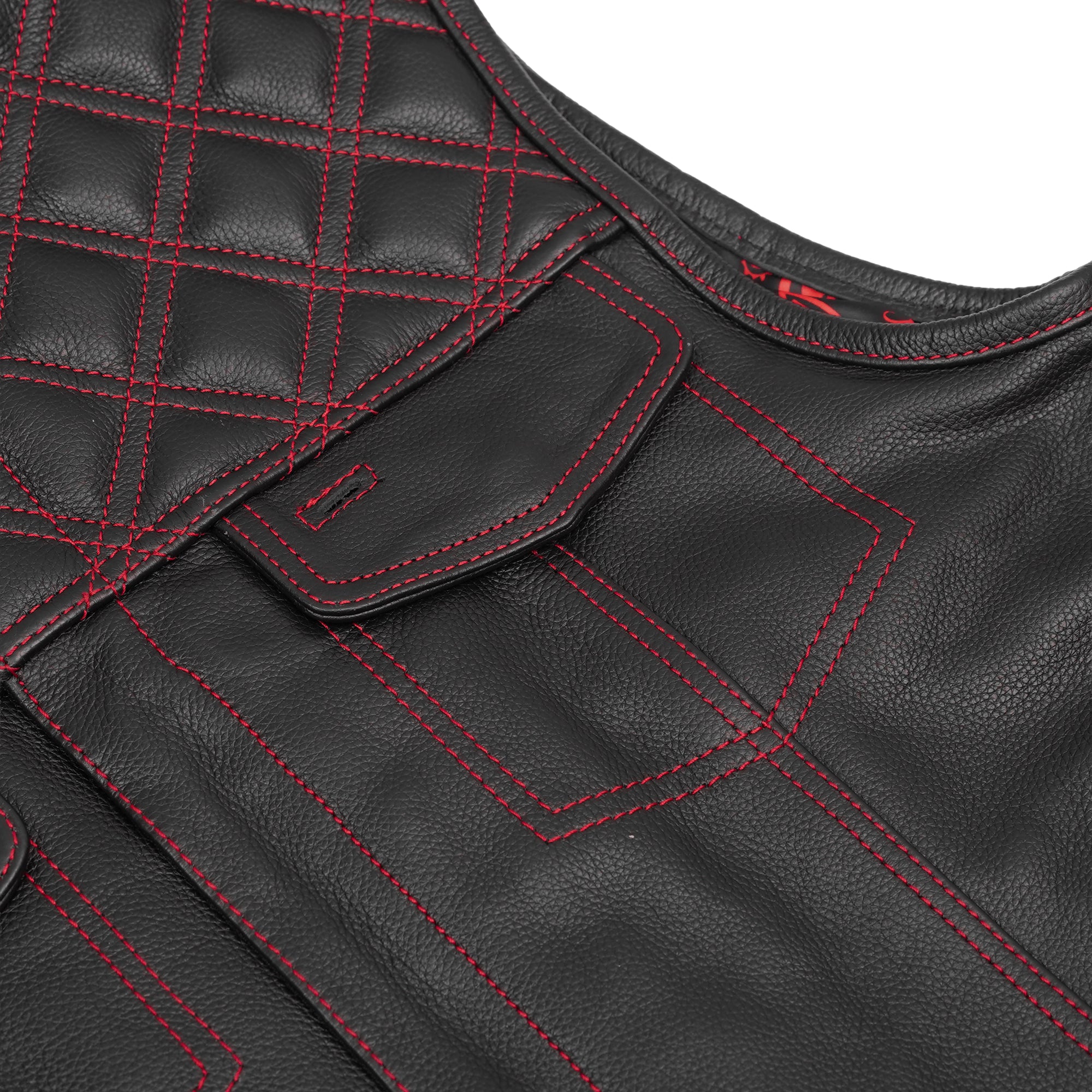 Warlord - Men’s Leather Motorcycle Vest
