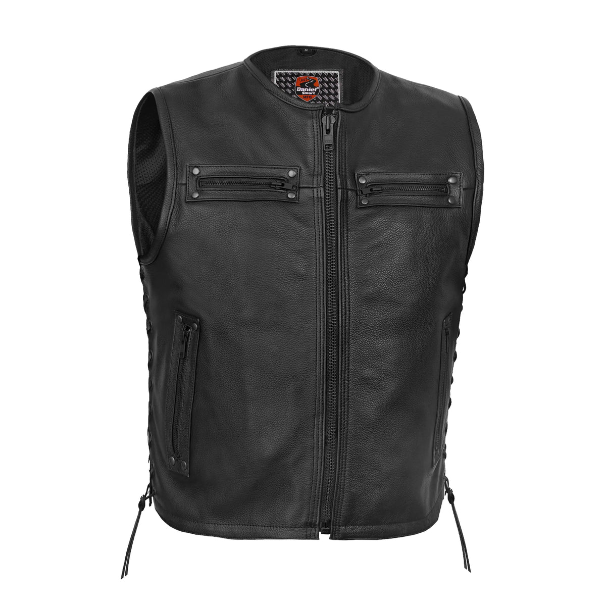 Reckoning - Men’s Leather Motorcycle Vest