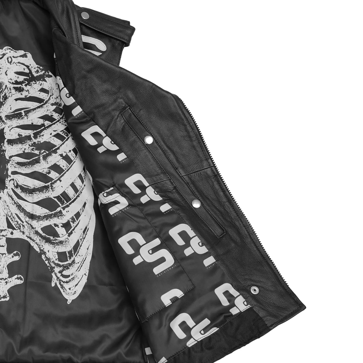 DeadFrame - Men’s Leather Motorcycle Vest