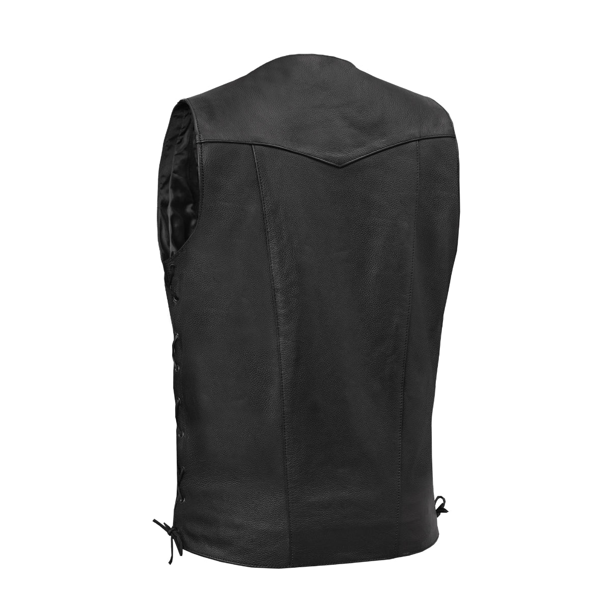 Diablo Men's Motorcycle Leather Vest