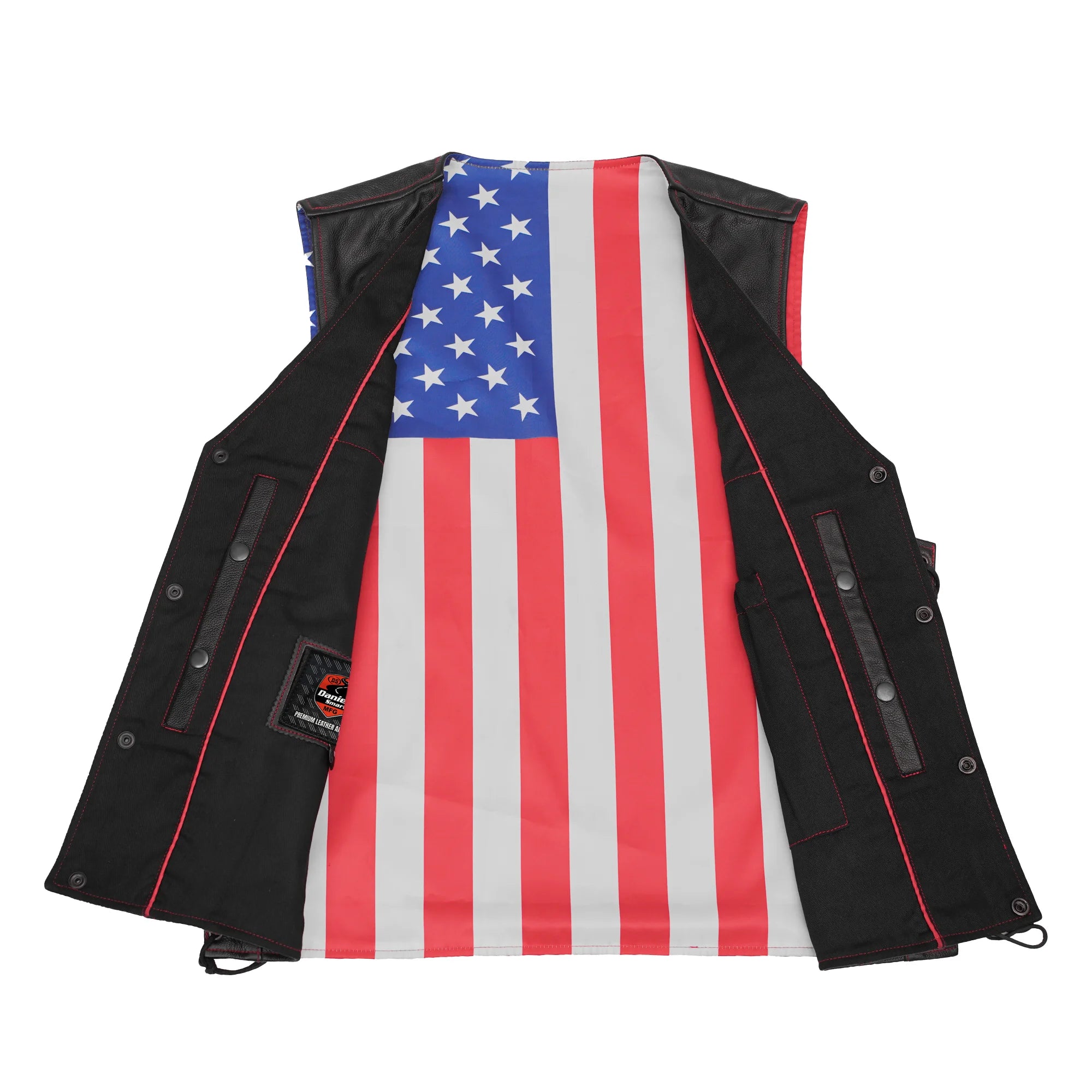 Honor™ Men's Motorcycle Leather Vest
