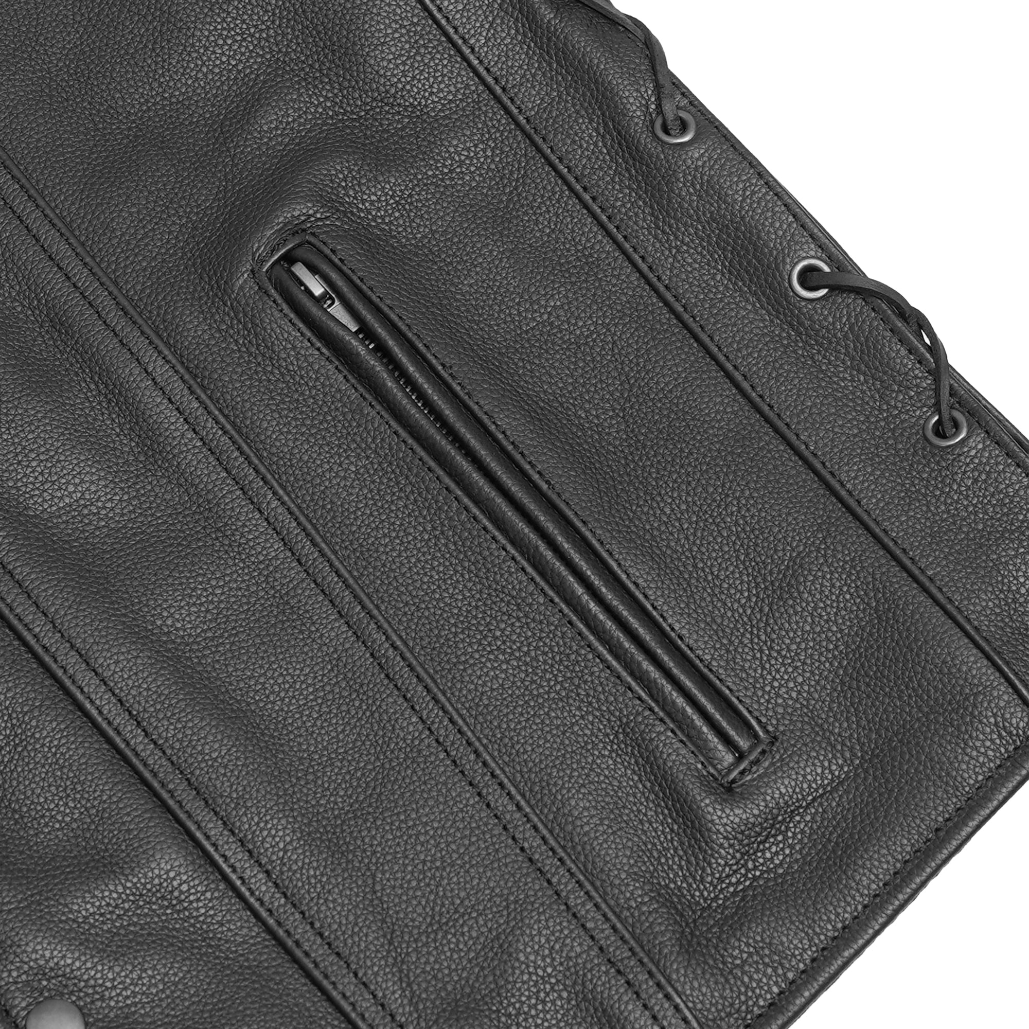 Altura Men's Motorcycle Leather Vest
