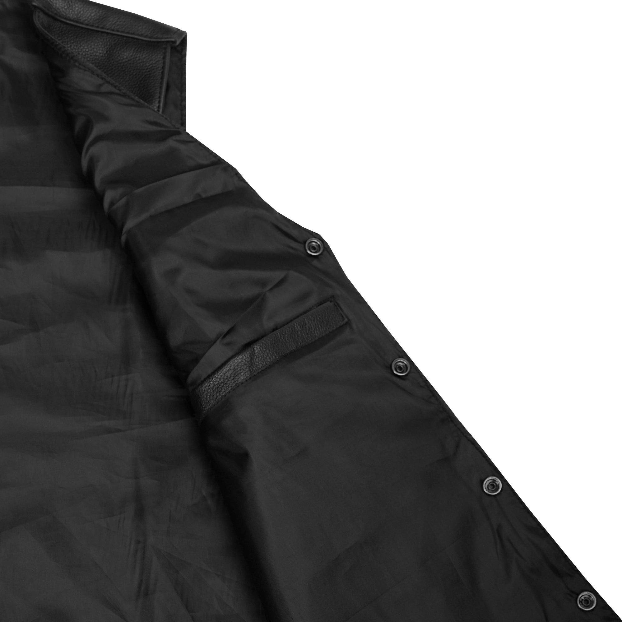 Outlaw Men's Motorcycle Leather Vest