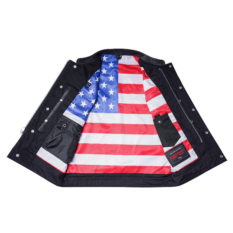 Valor - Men's Motorcycle Leather Vest