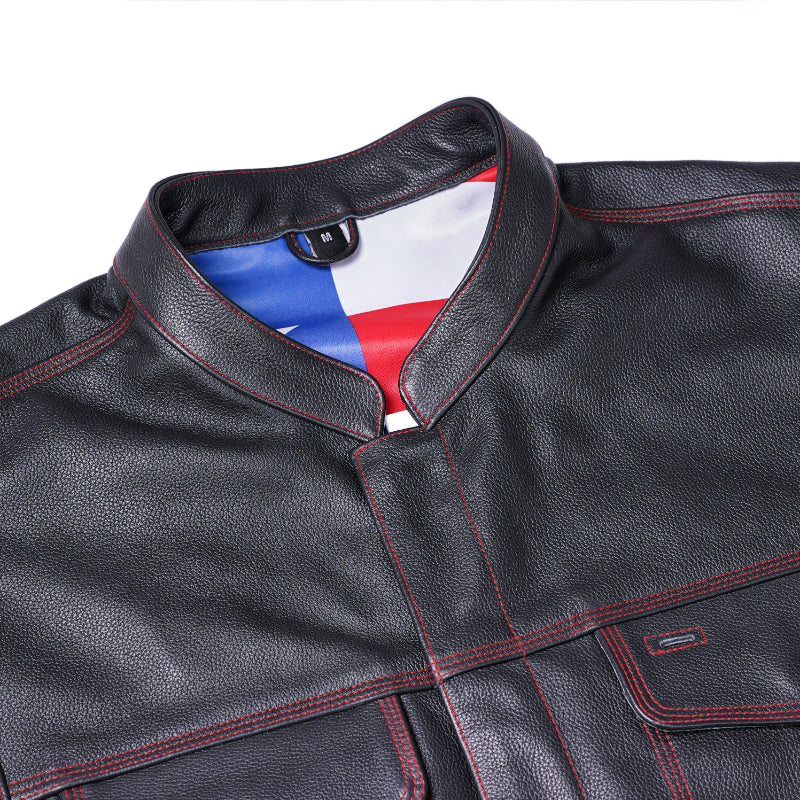 Valor - Men's Motorcycle Leather Vest