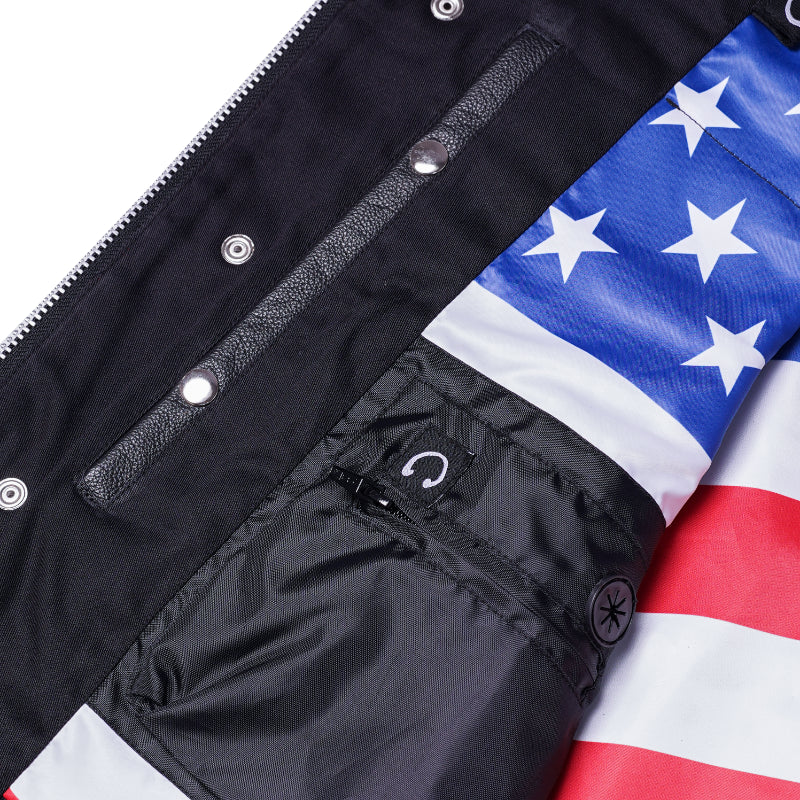 Valor - Men's Motorcycle Leather Vest