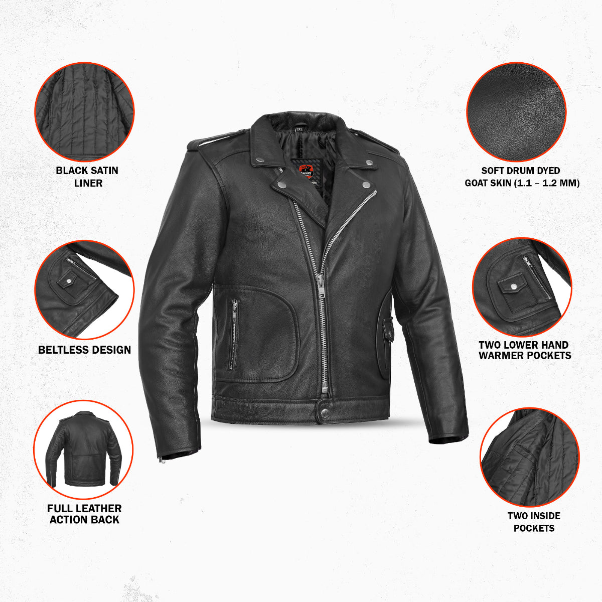 Frost Buddy - Kids Leather Jacket