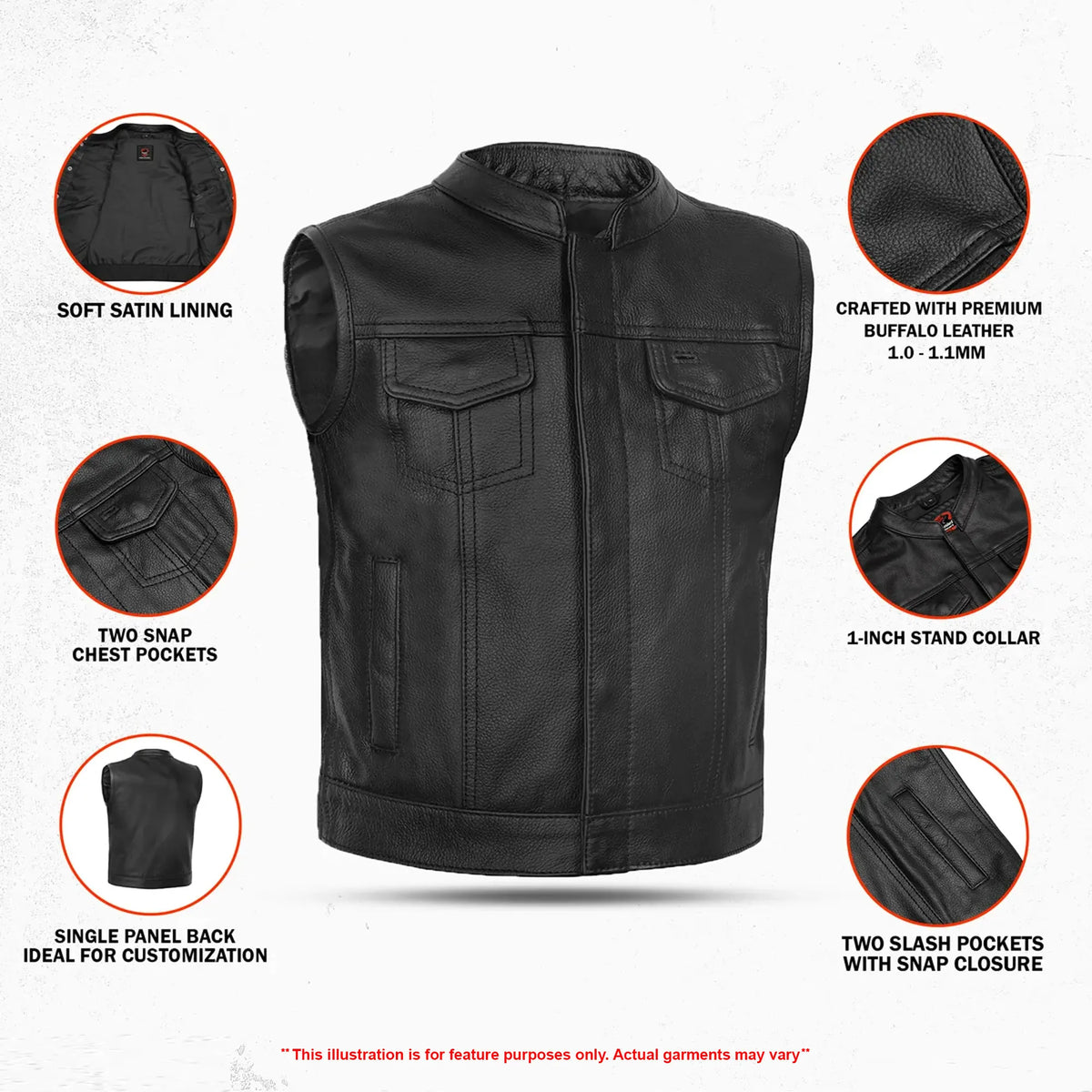 Young Spirit - Kids Leather Vest