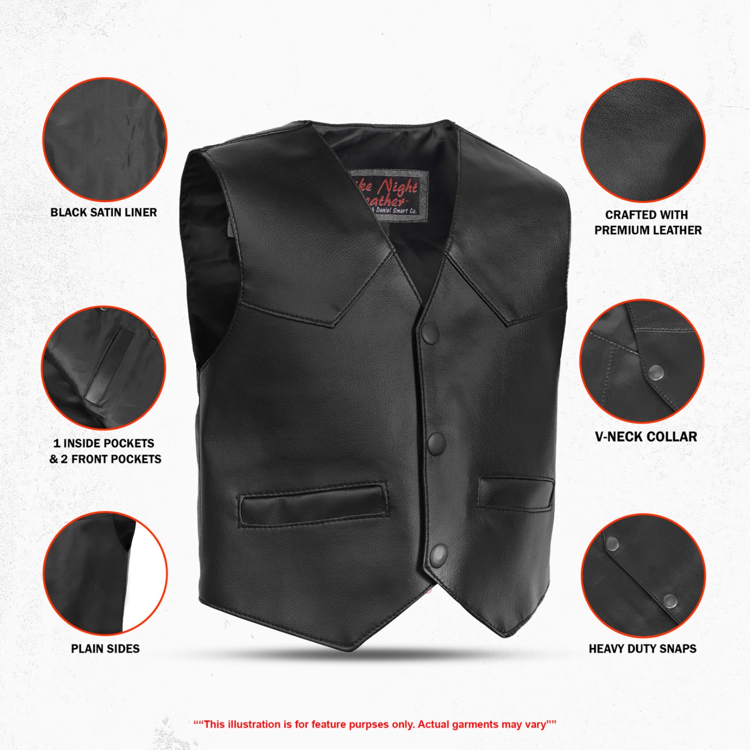 Little Rider - Kids Leather Vest