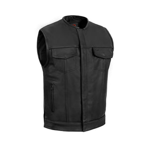 Vestra Men's Motorcycle Leather Vest