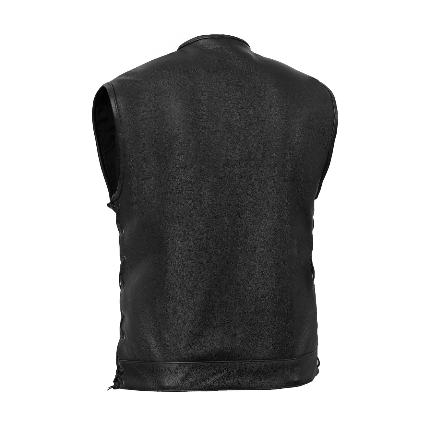 Hawk Men's Motorcycle Leather Vest