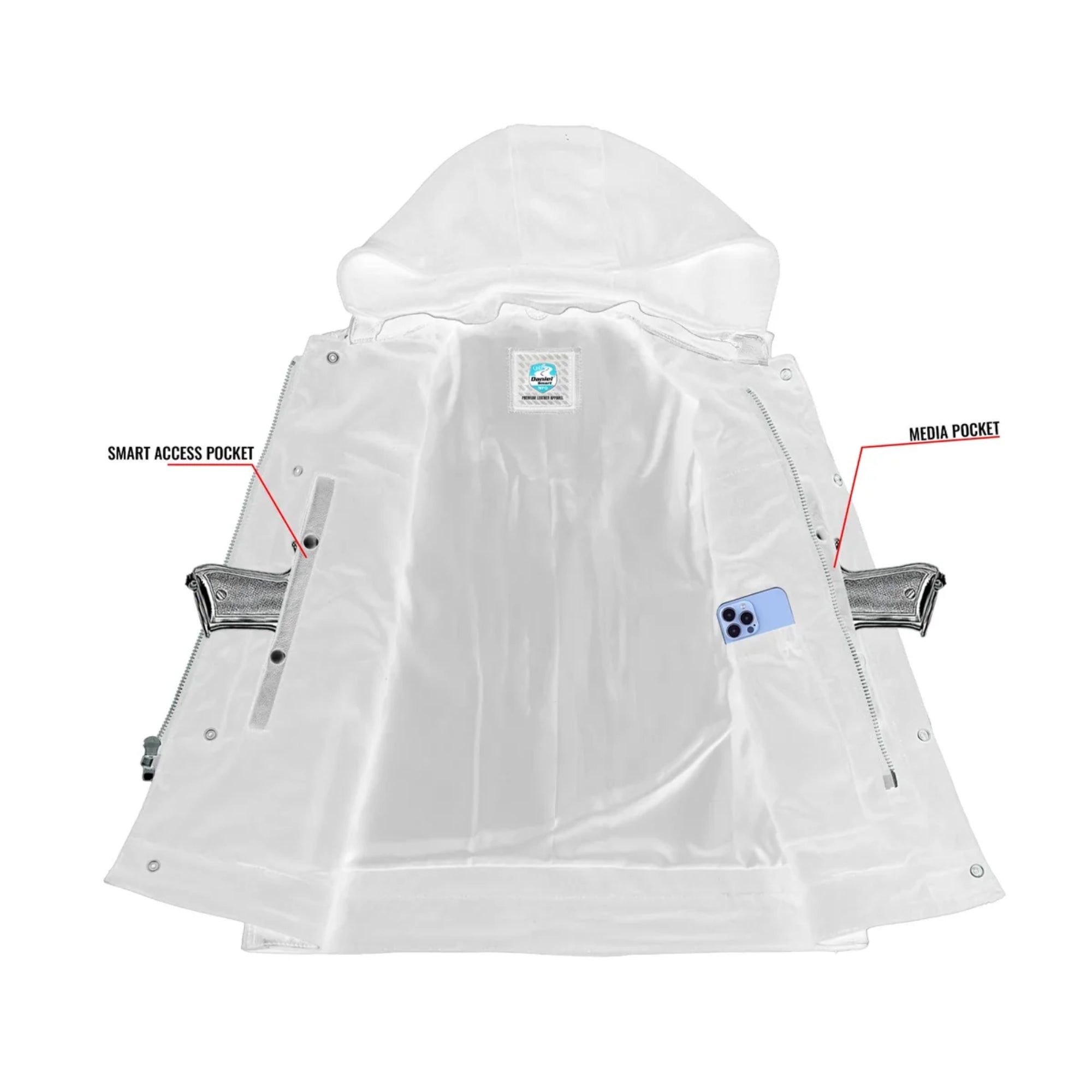 Cole™ Men's Motorcycle Leather Vest