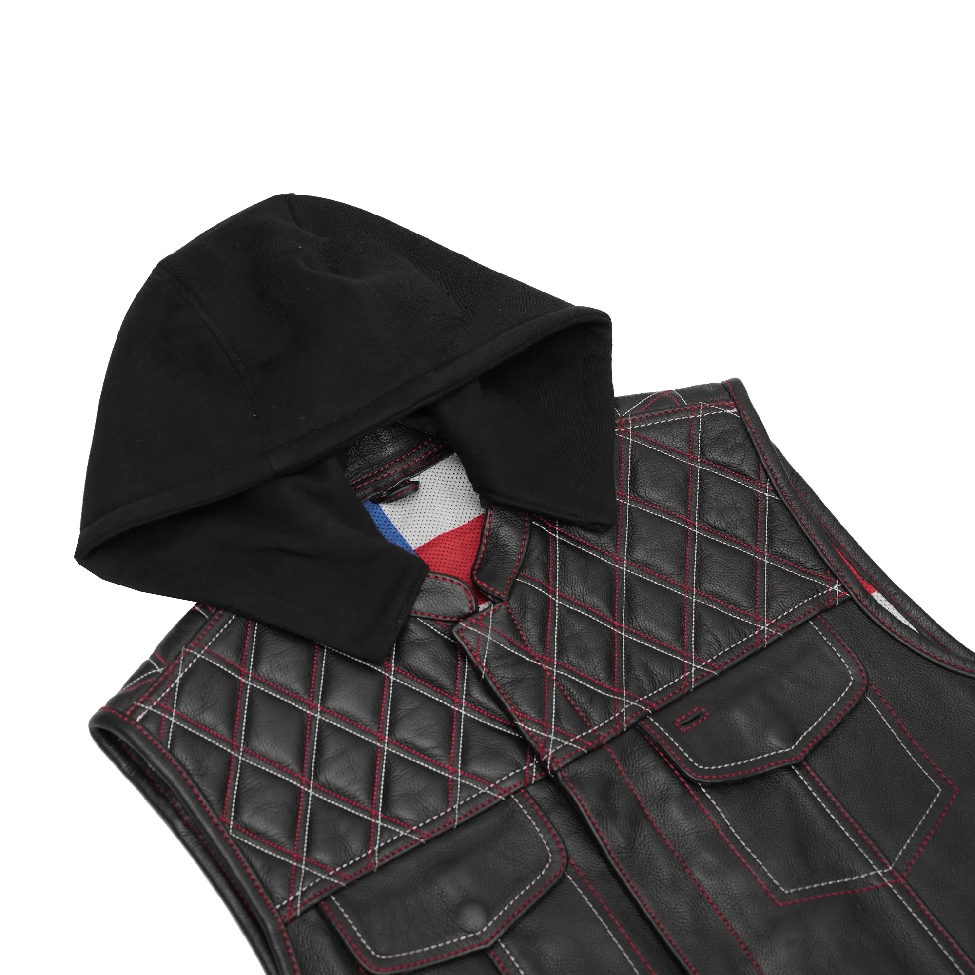 Redline™ Men's Motorcycle Leather Vest