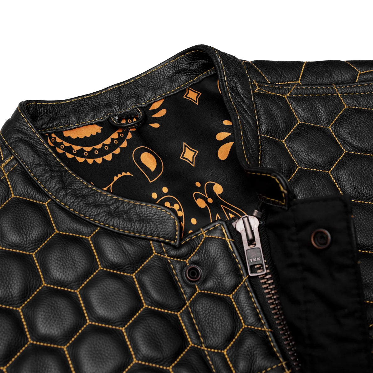 Auric™ Men's Motorcycle Leather Vest