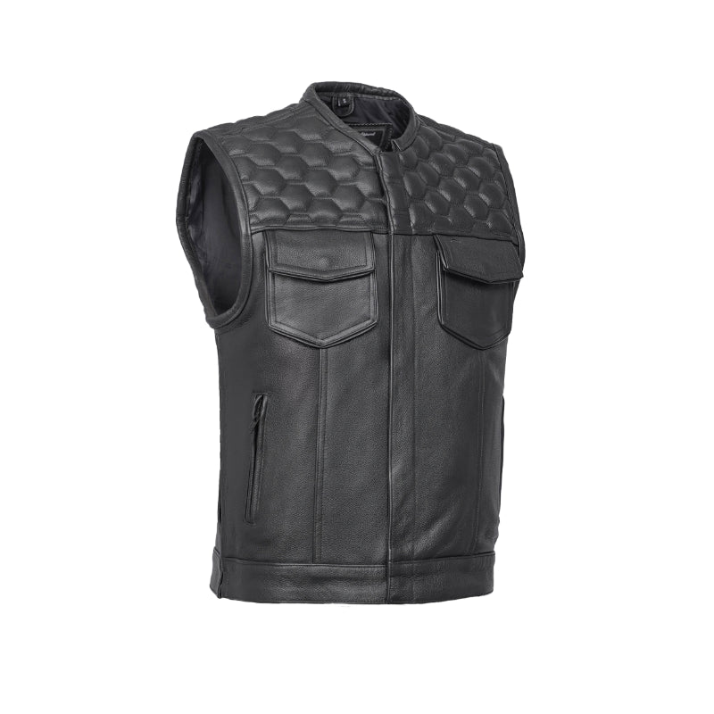 Neo - Men's Motorcycle Leather Vest