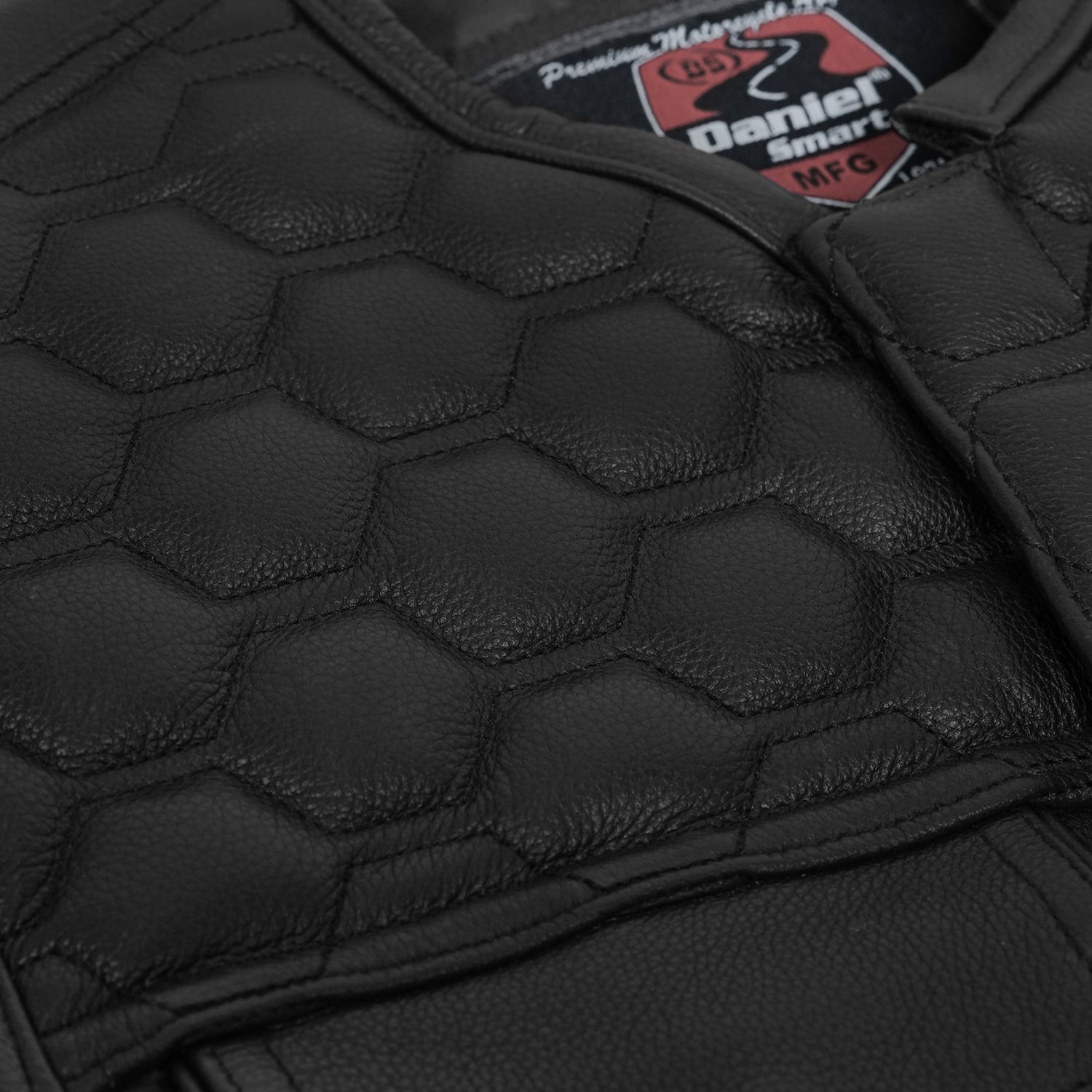 Neo Men's Motorcycle Leather Vest