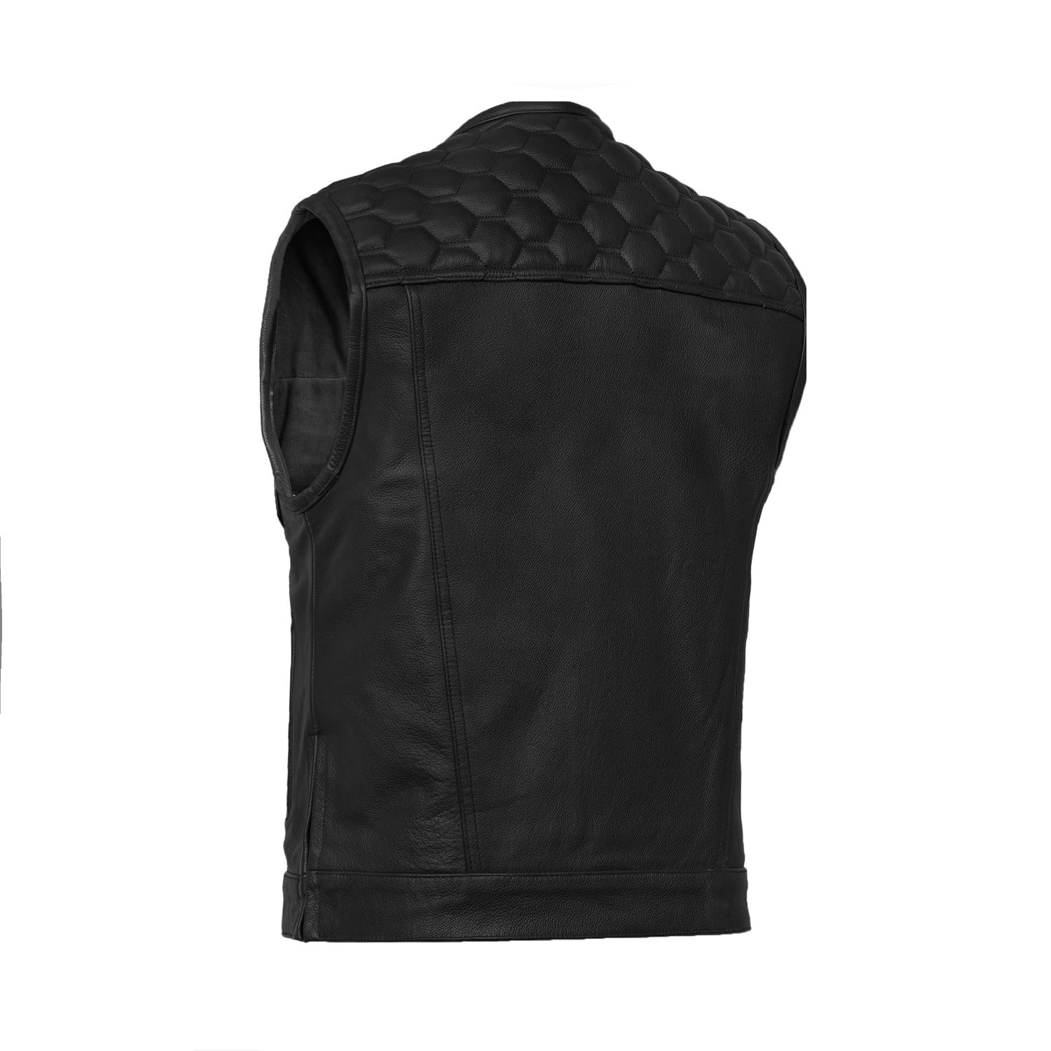 Neo Men's Motorcycle Leather Vest