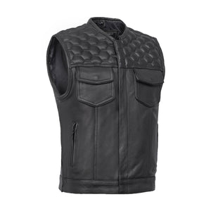 Neo Men's Motorcycle Leather Vest