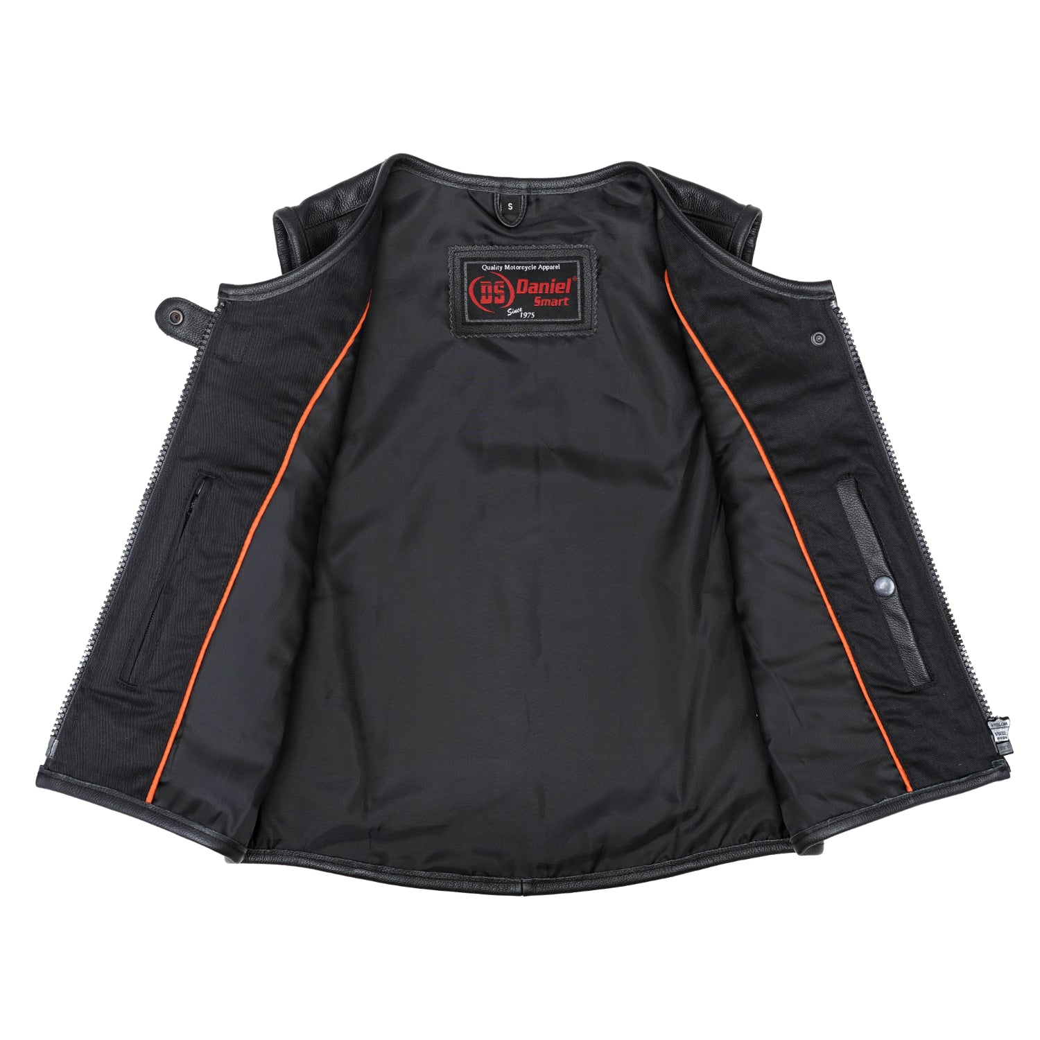 Stealth Women's Leather Motorcycle Vest