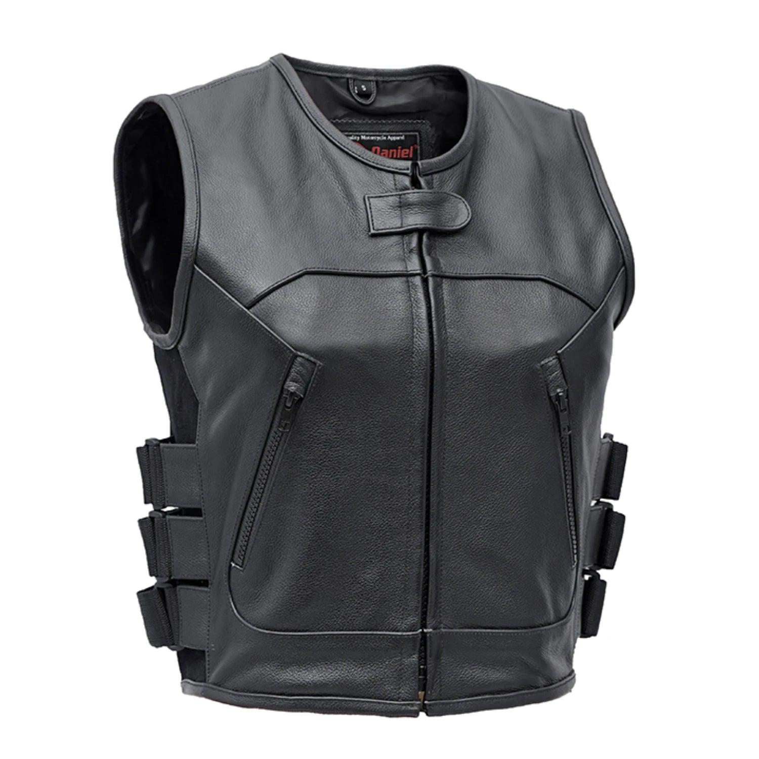 Stealth - Women's Leather Motorcycle Vest