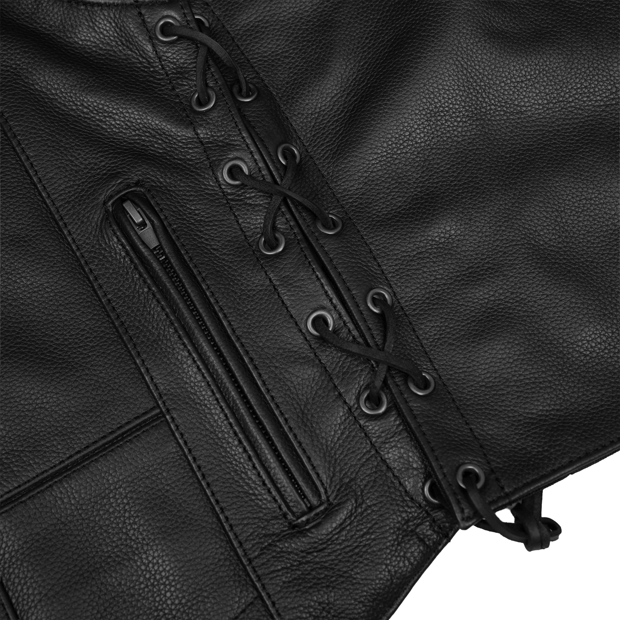 Revenge Ride Women's Leather Motorcycle Vest