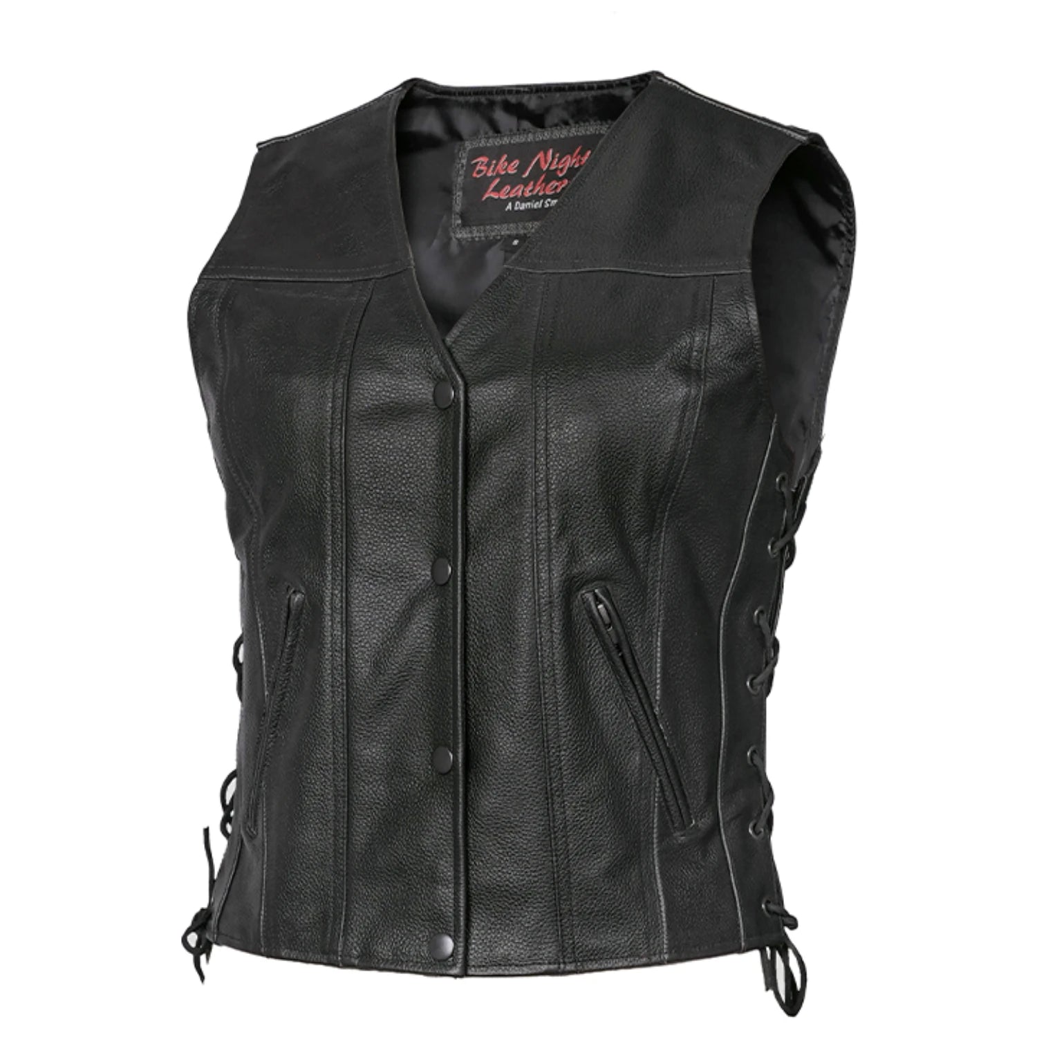 Her Miles - Women's Leather Motorcycle Vest