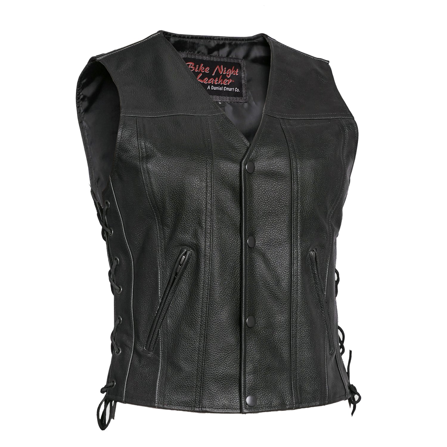Her Miles Women's Leather Motorcycle Vest
