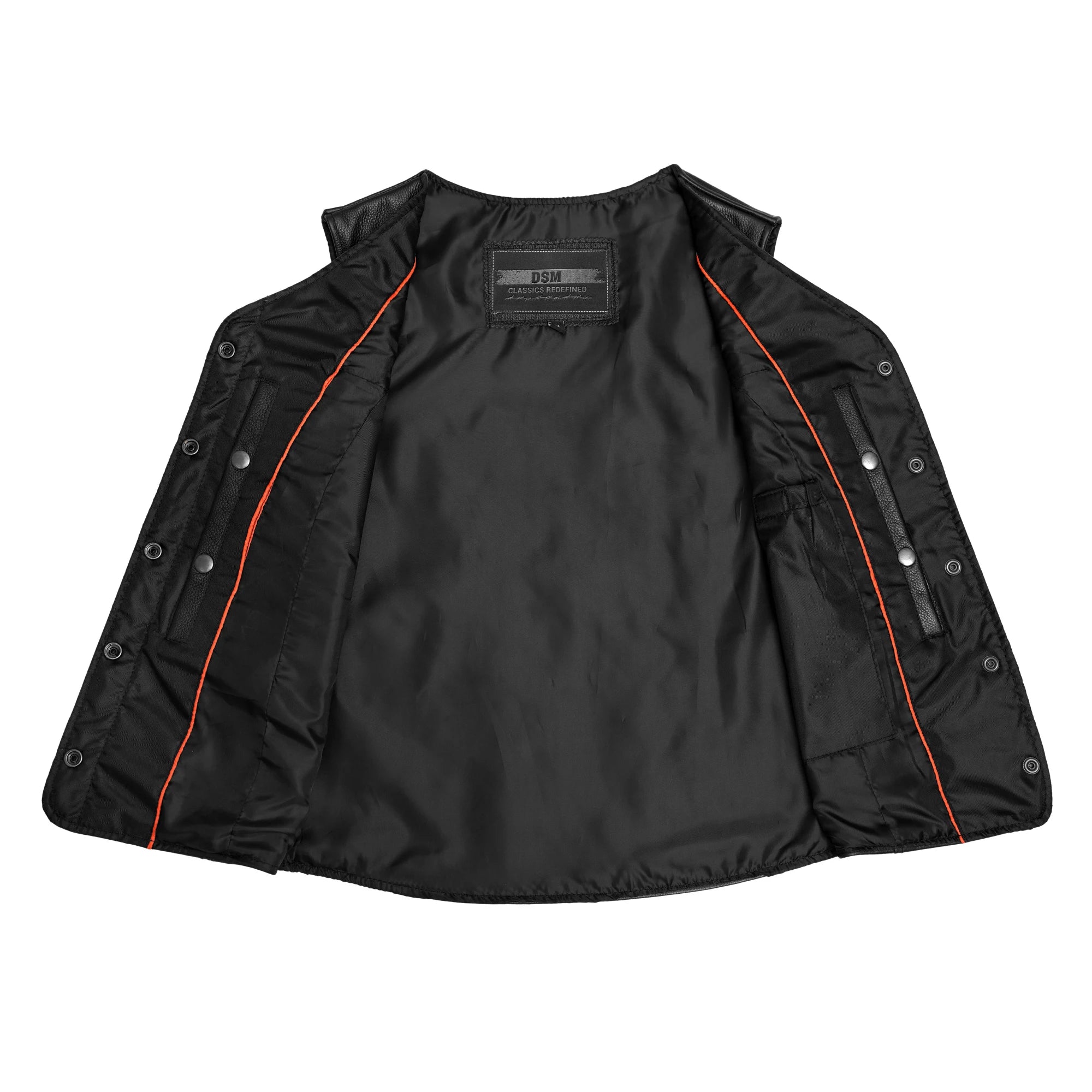 Glide™ Women's Leather Motorcycle Vest