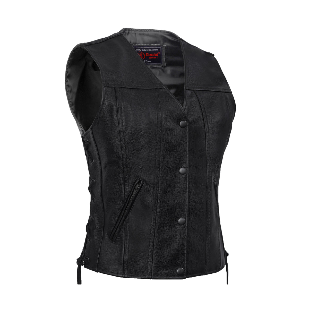 Swift™ Women's Leather Motorcycle Vest