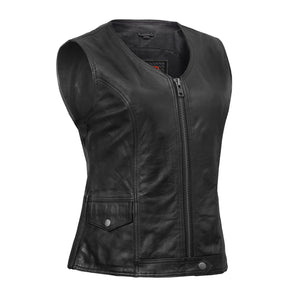 NoirFlex - Women’s Leather Motorcycle Vest