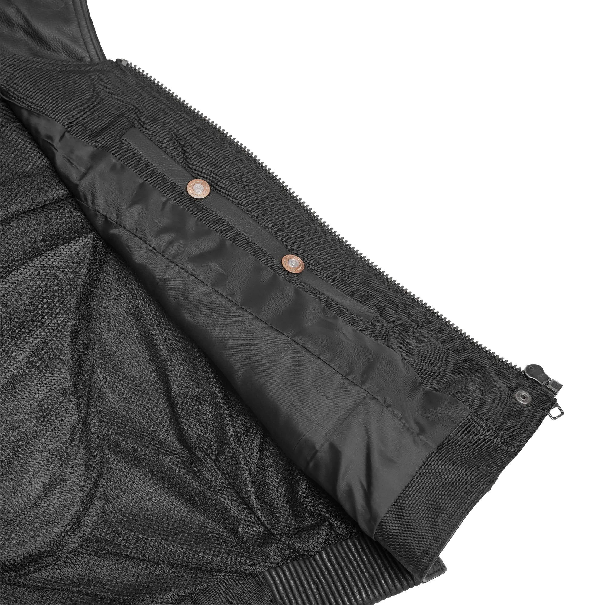 NoirFlex - Women’s Leather Motorcycle Vest