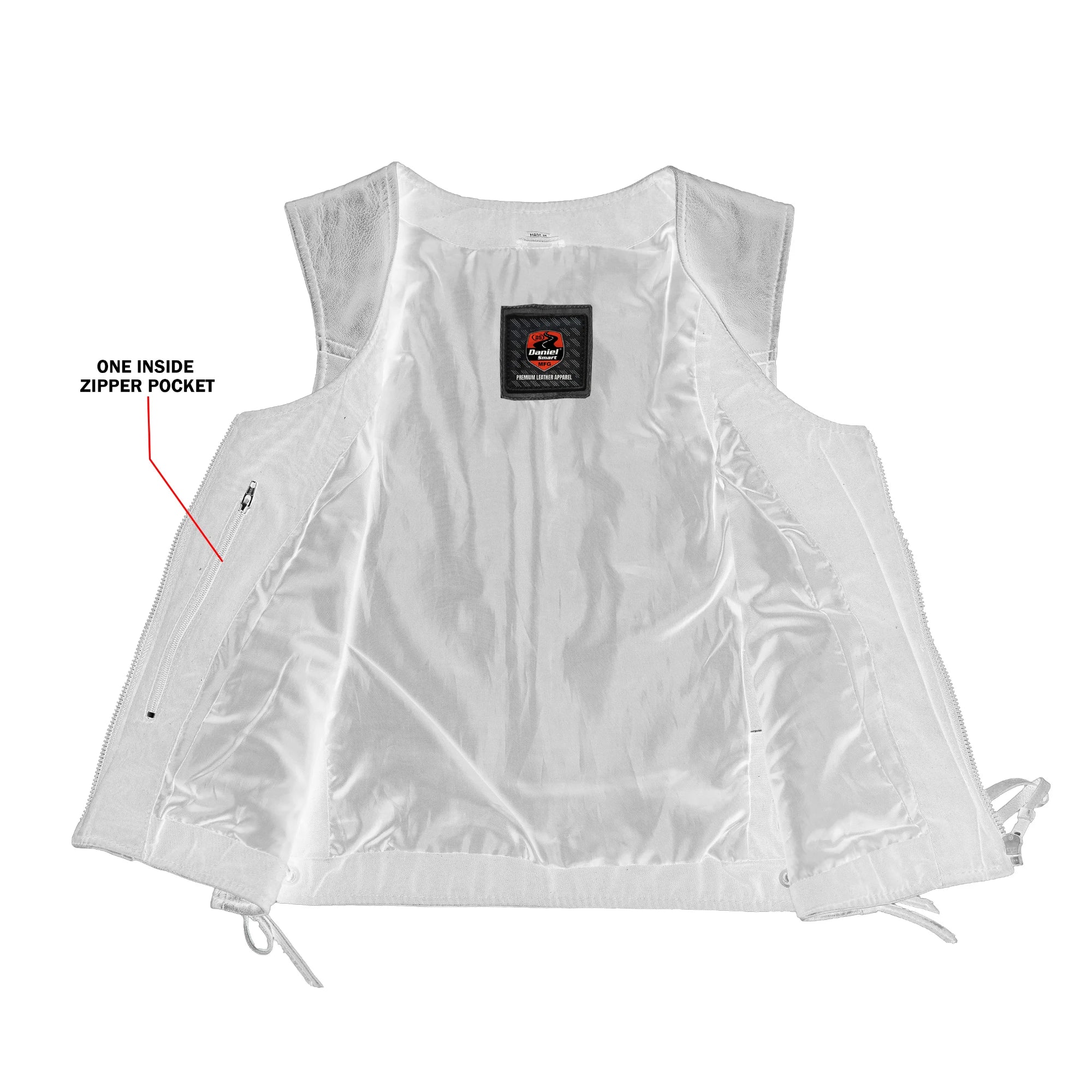 Pitter™ Women's Leather Motorcycle Vest