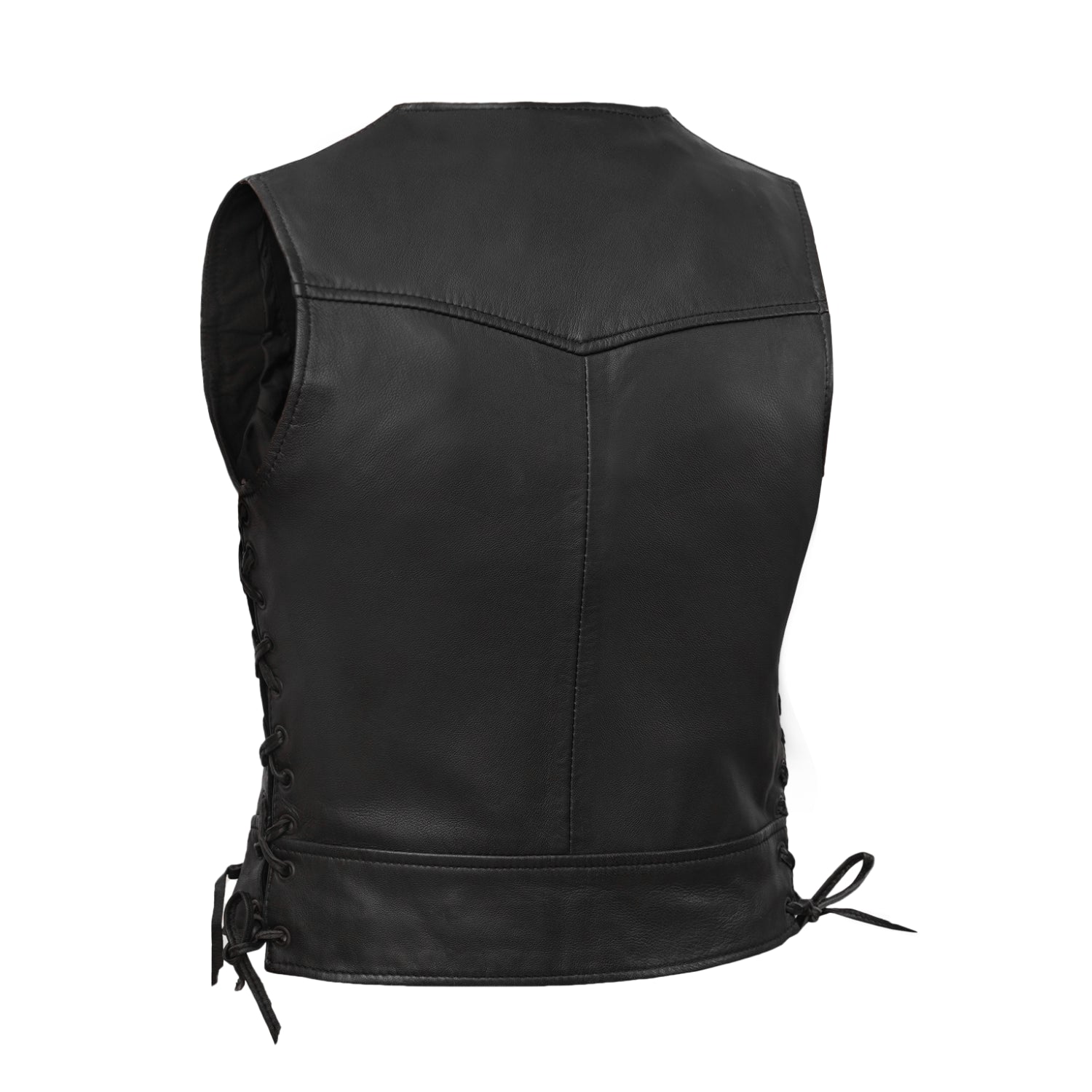 Raven™ Women's Leather Motorcycle Vest