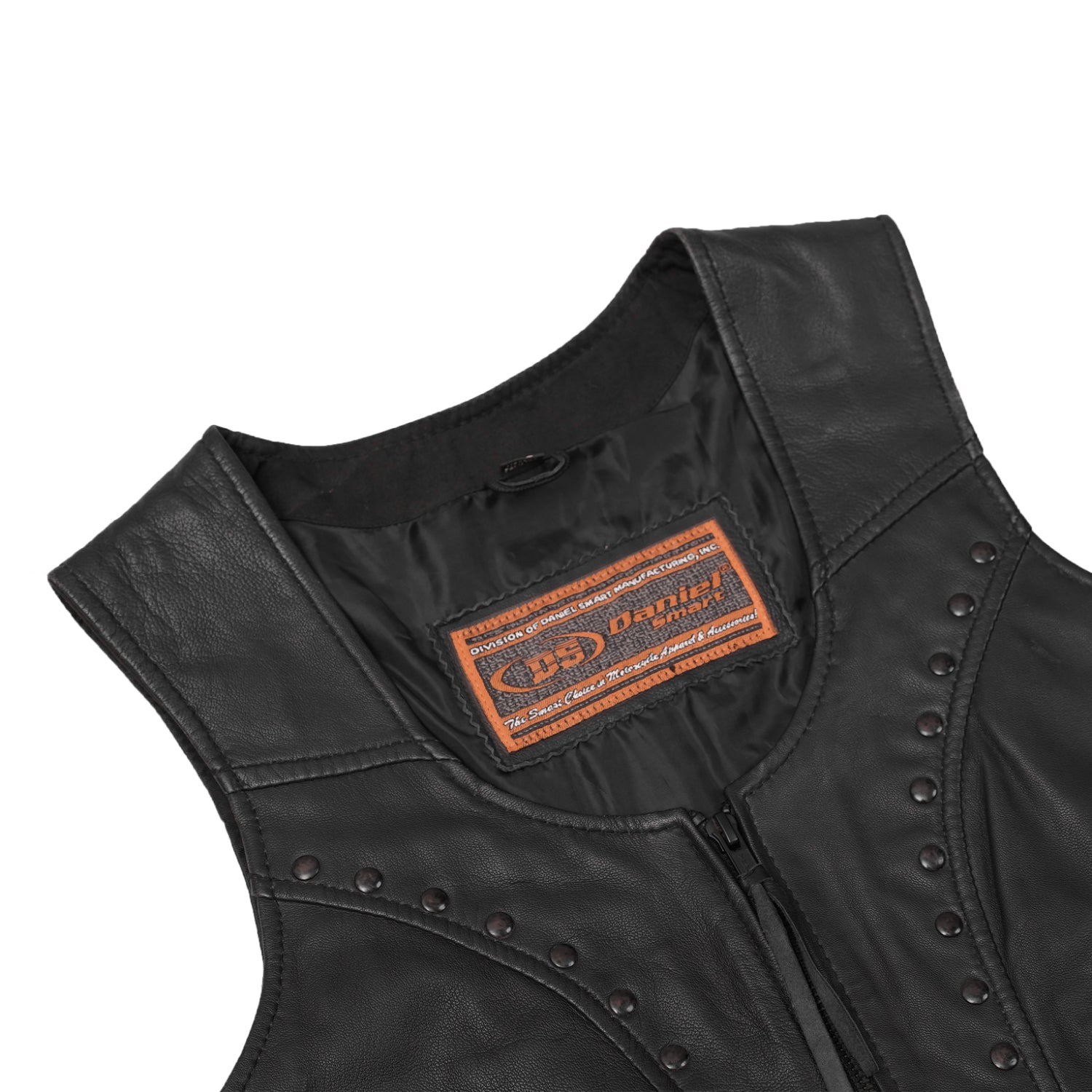 Raven™ Women's Leather Motorcycle Vest