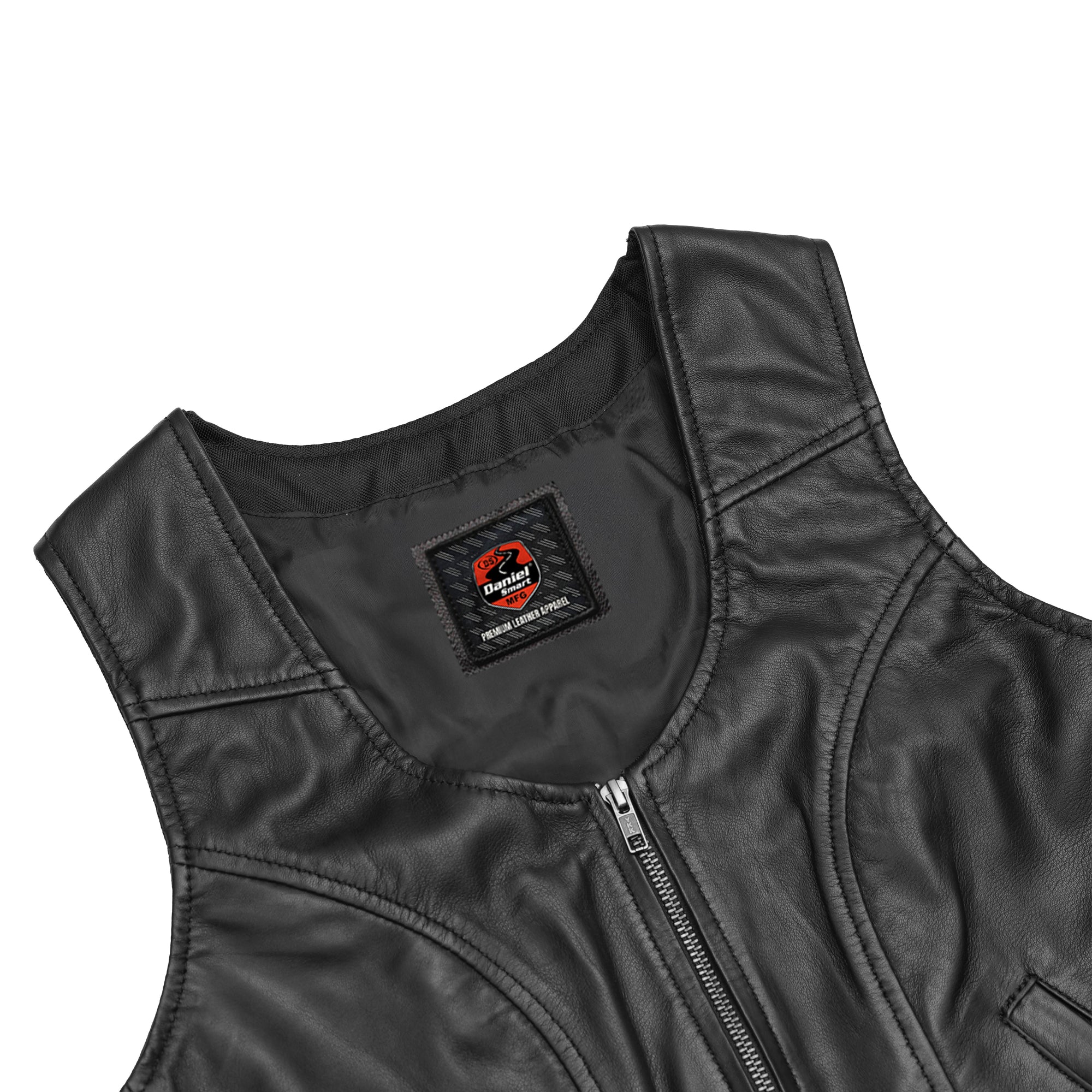 Feather - Women's Leather Motorcycle Vest