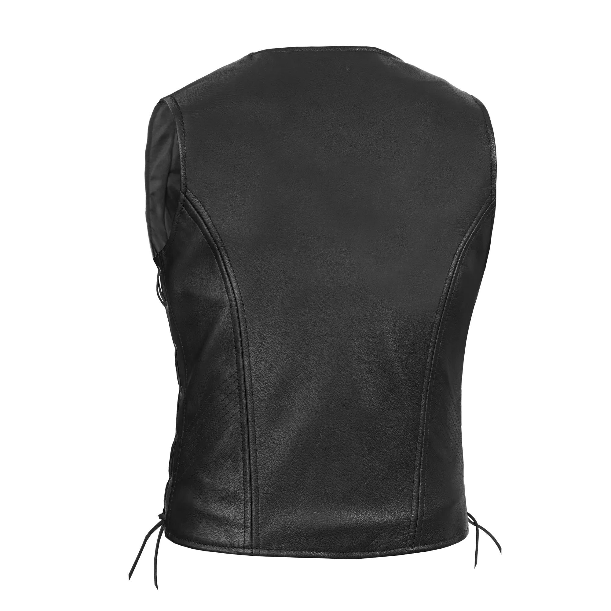 Inferno Women's Leather Motorcycle Vest