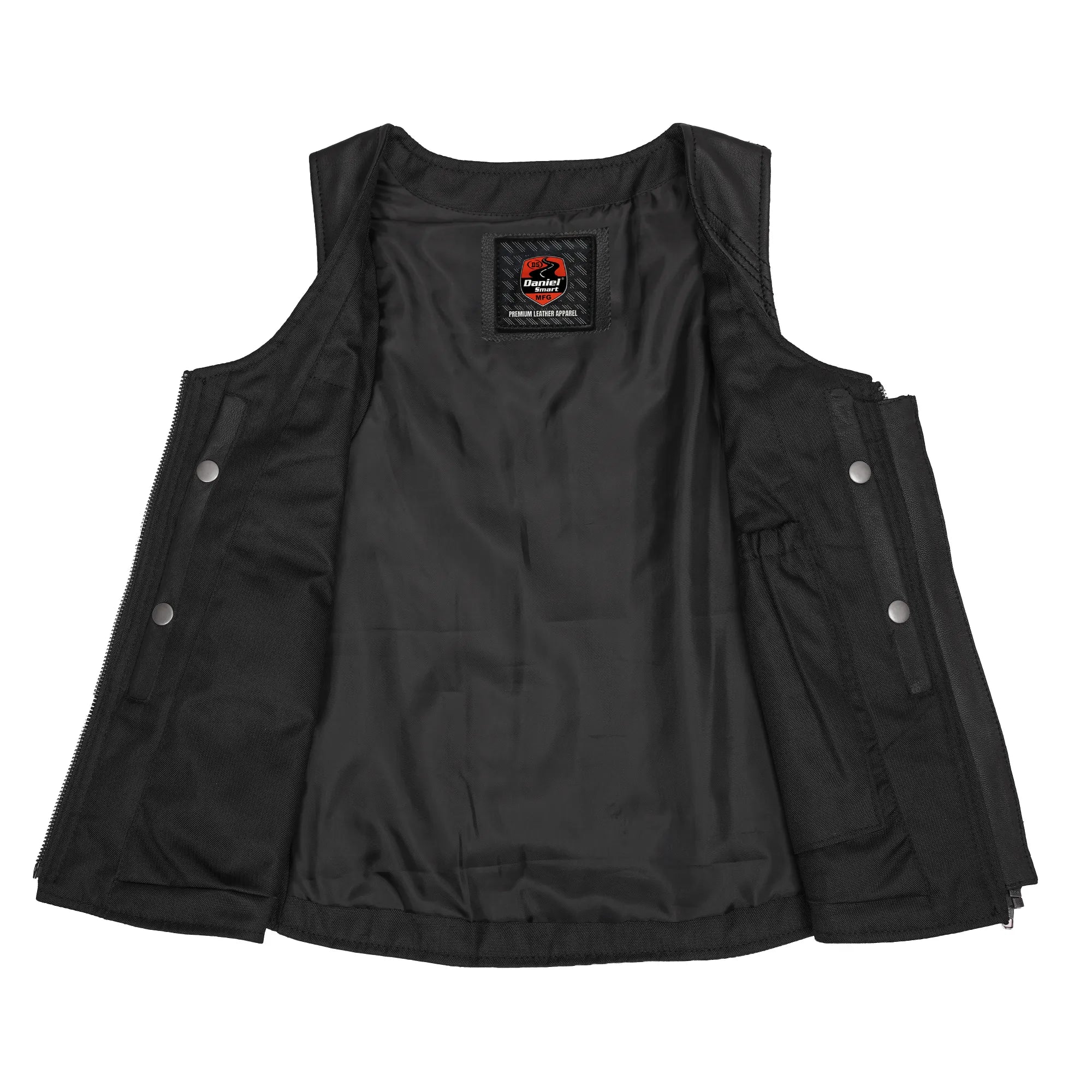Inferno Women's Leather Motorcycle Vest
