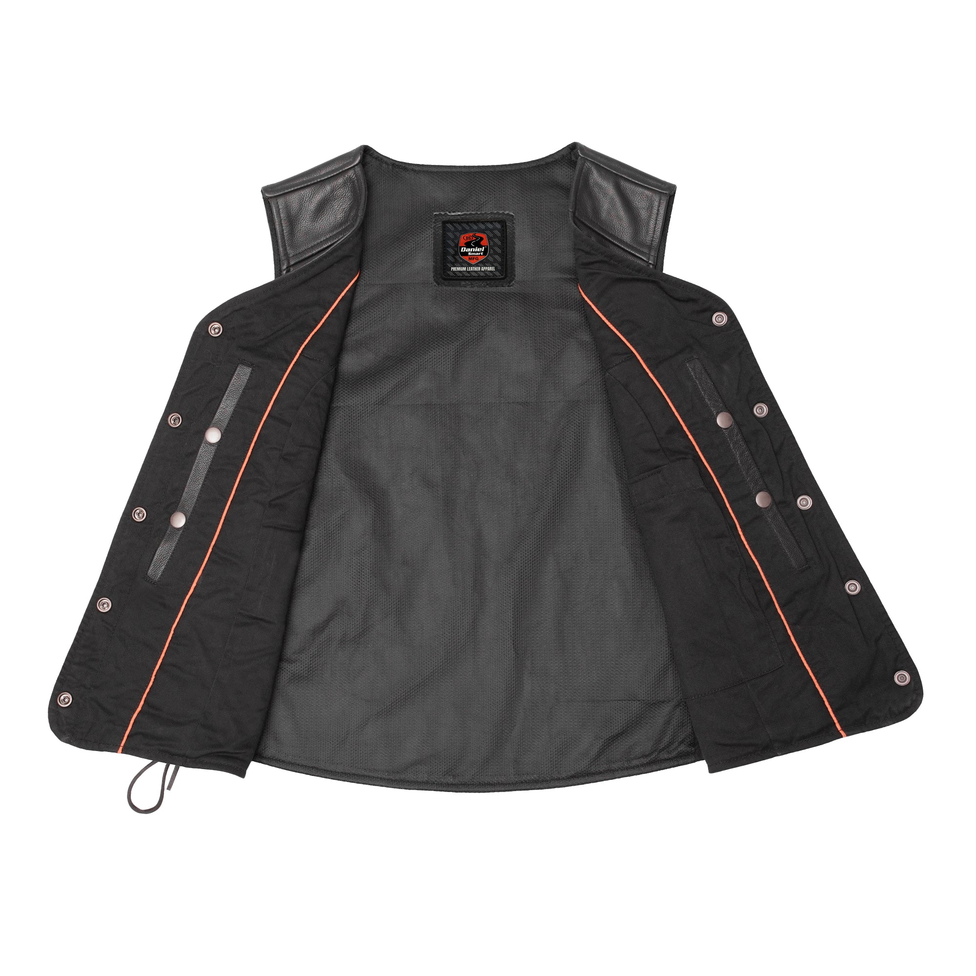 Regal Women's Leather Motorcycle Vest