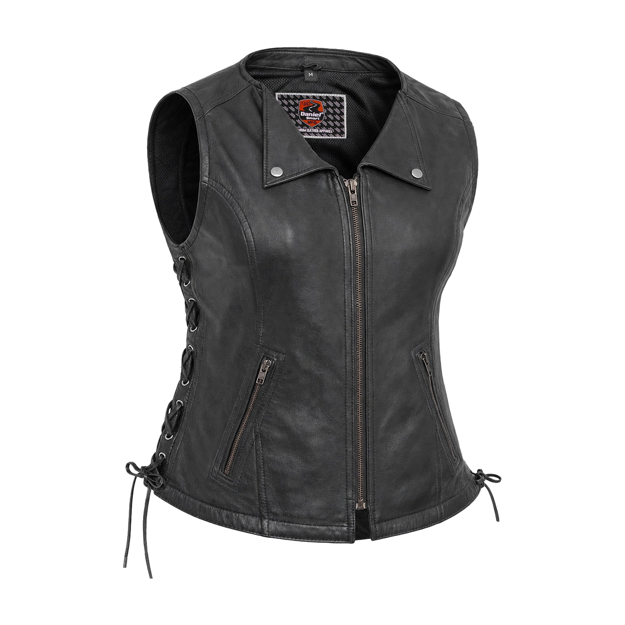 Fashionista Women's Leather Motorcycle Vest