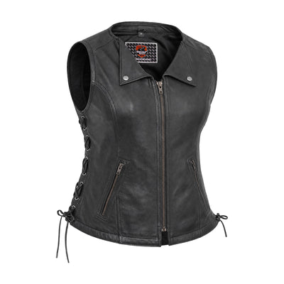 Fashionista Women's Leather Motorcycle Vest