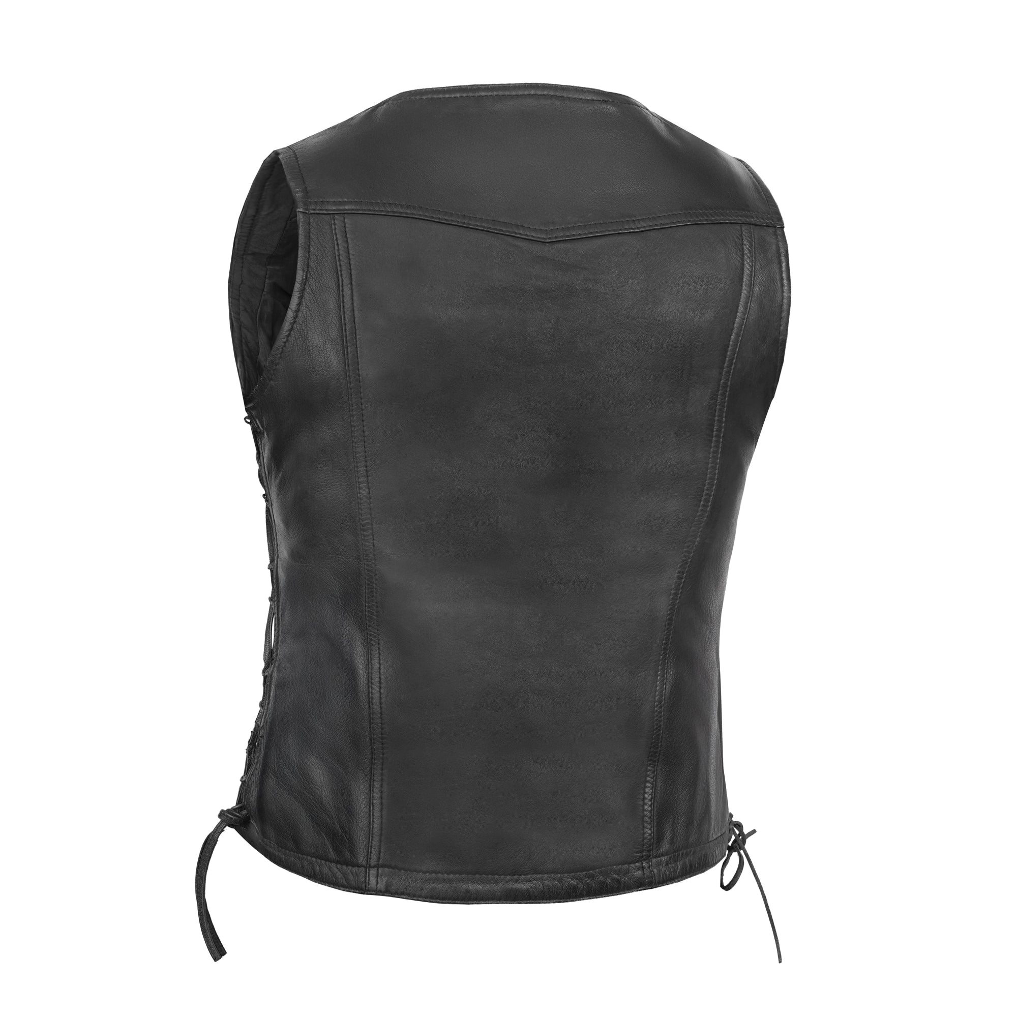 Fashionista Women's Leather Motorcycle Vest
