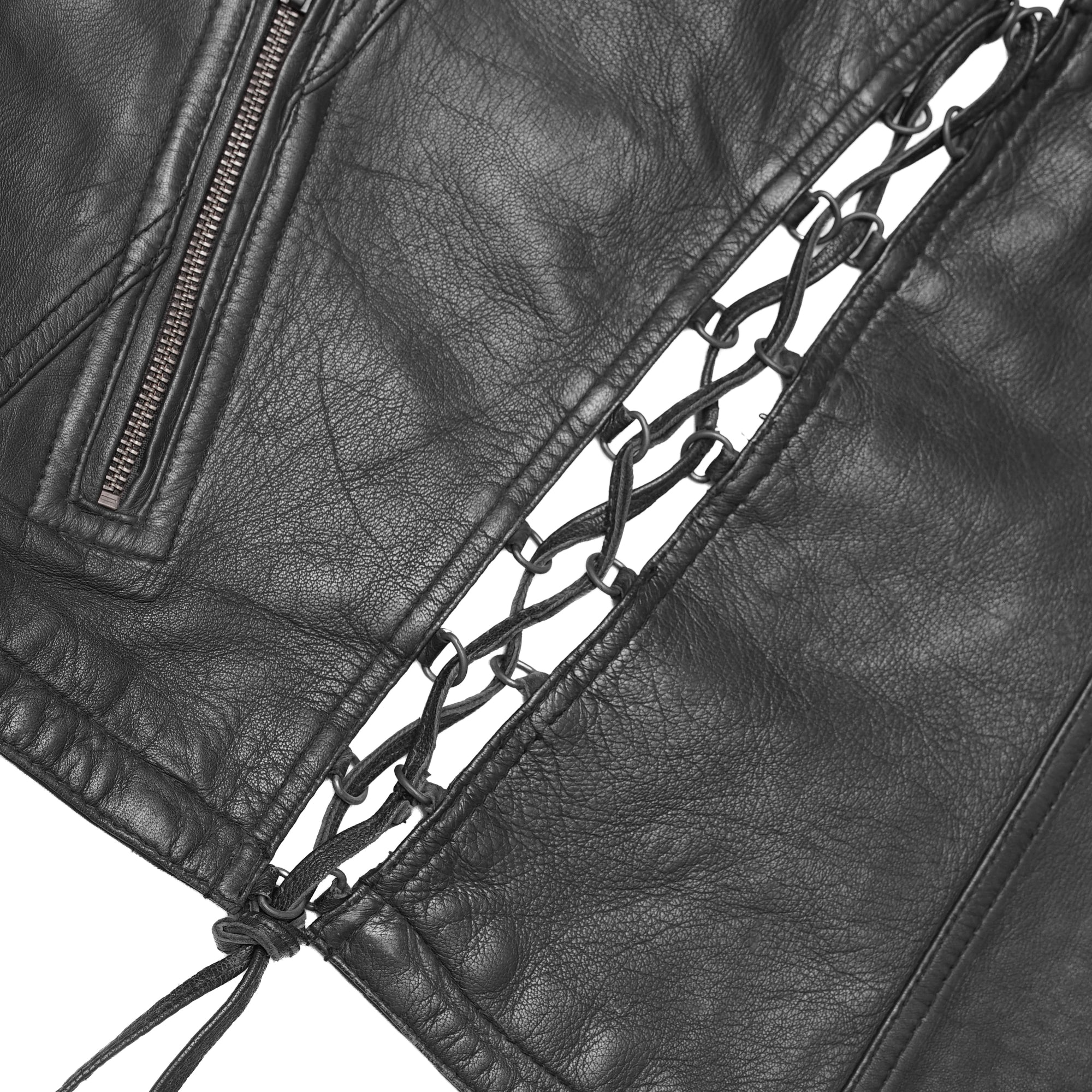 Fashionista Women's Leather Motorcycle Vest