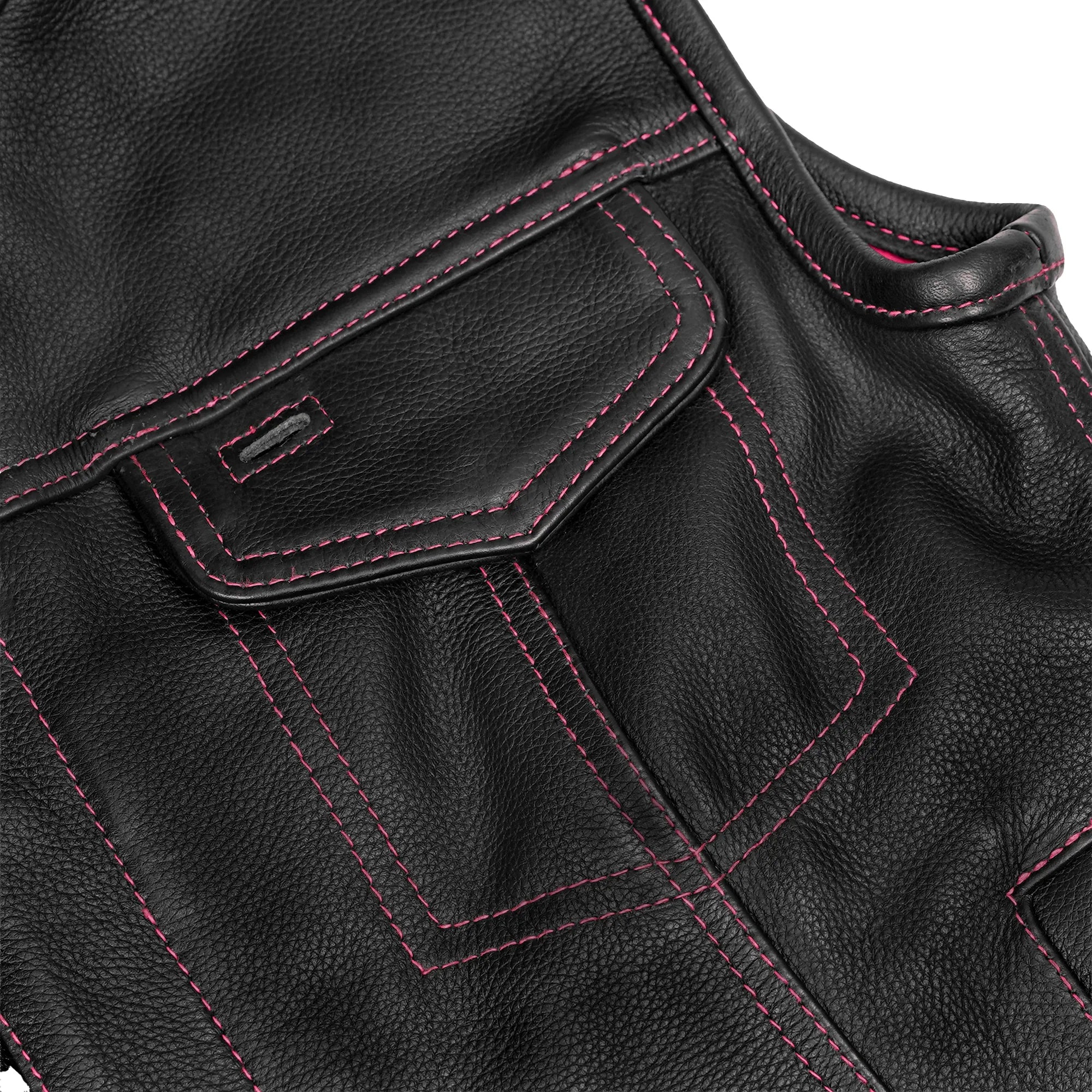 Orchid™ Women's Leather Motorcycle Vest