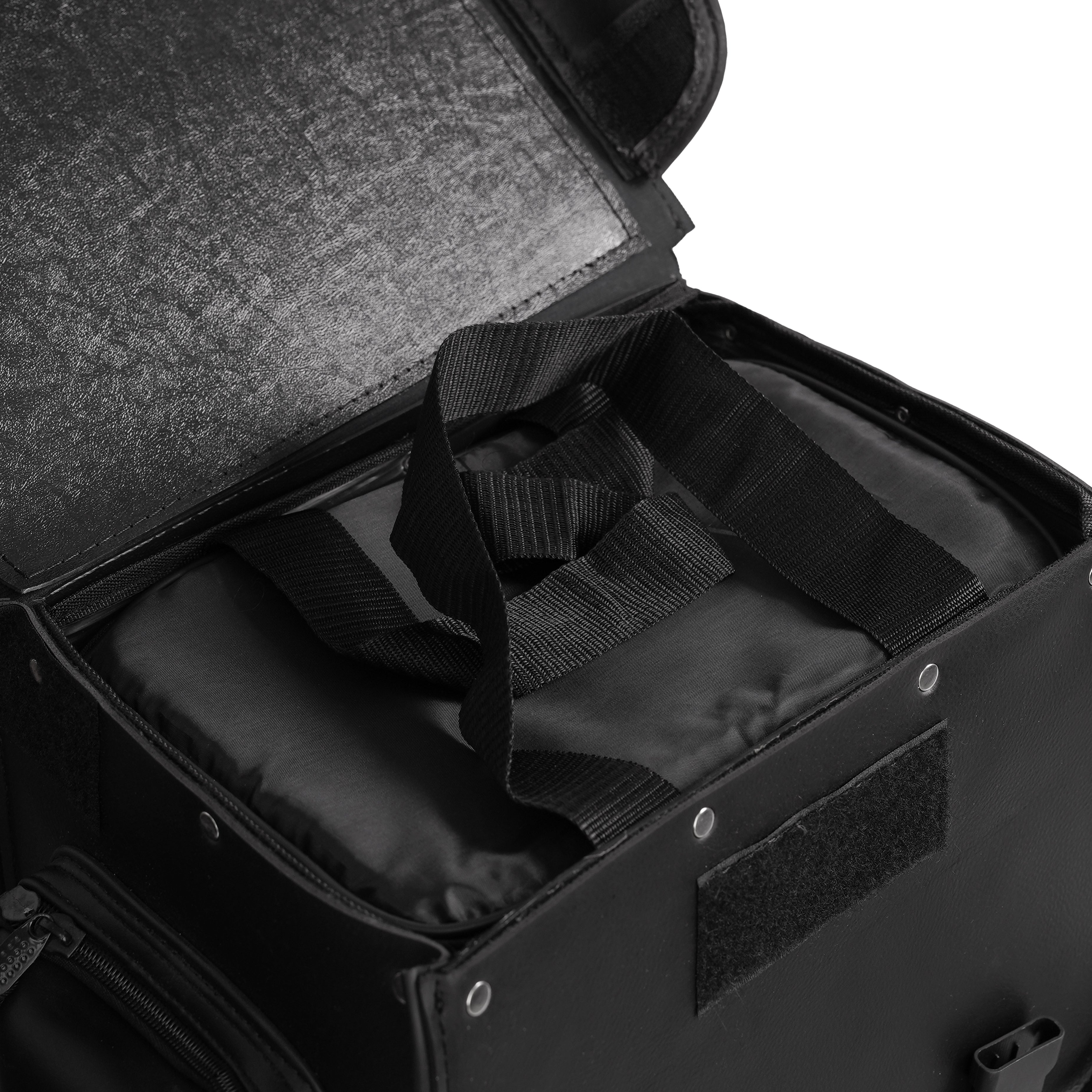 Small Sissy Bar Bag with Water-Resistant Cooler Insert