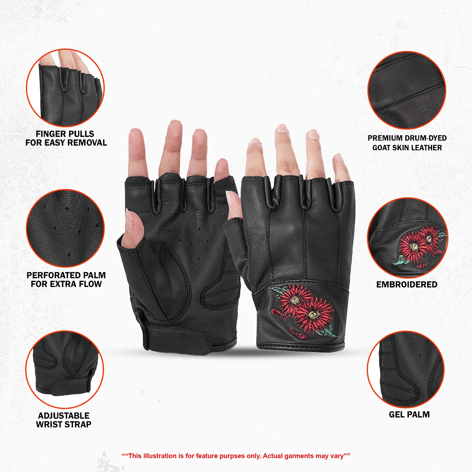 StitchMuse - Women's Fingerless Gloves