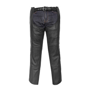 Skyline Rider Unisex Motorcycle Leather Chaps