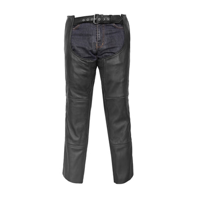 Skyline Rider Unisex Motorcycle Leather Chaps