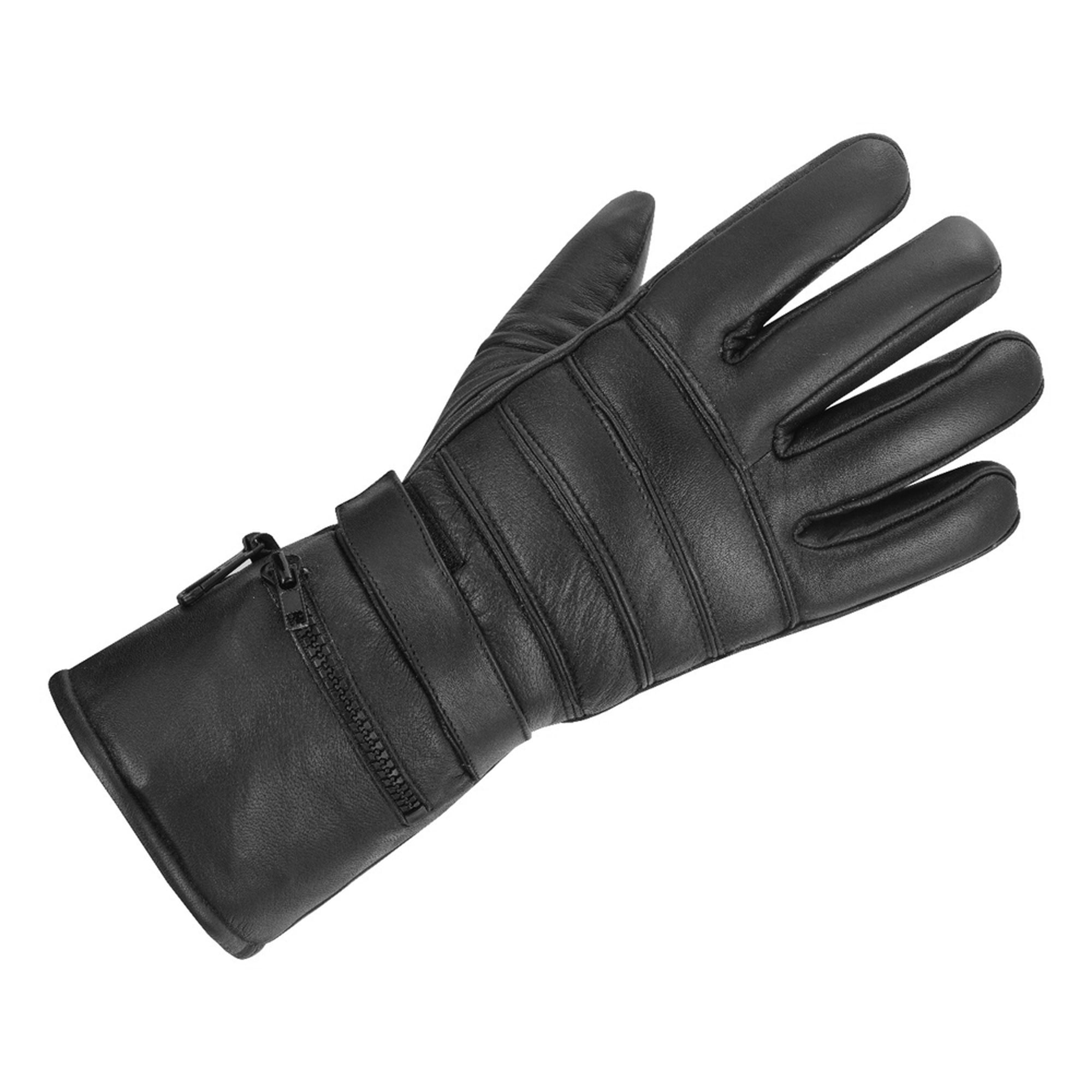 Freehand Men's Gauntlet Motorcycle Gloves