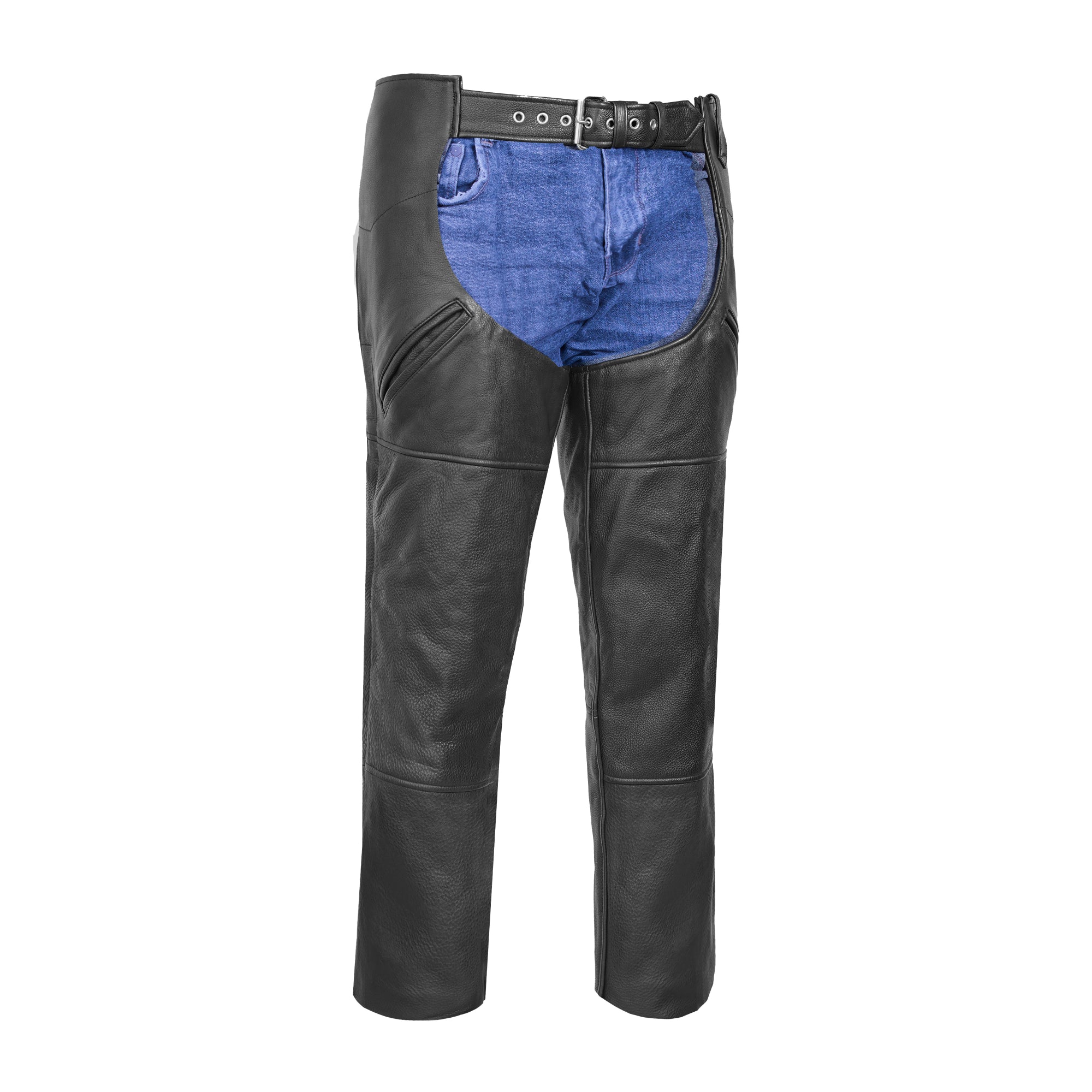 Arctic Glide Unisex Motorcycle Leather Chaps