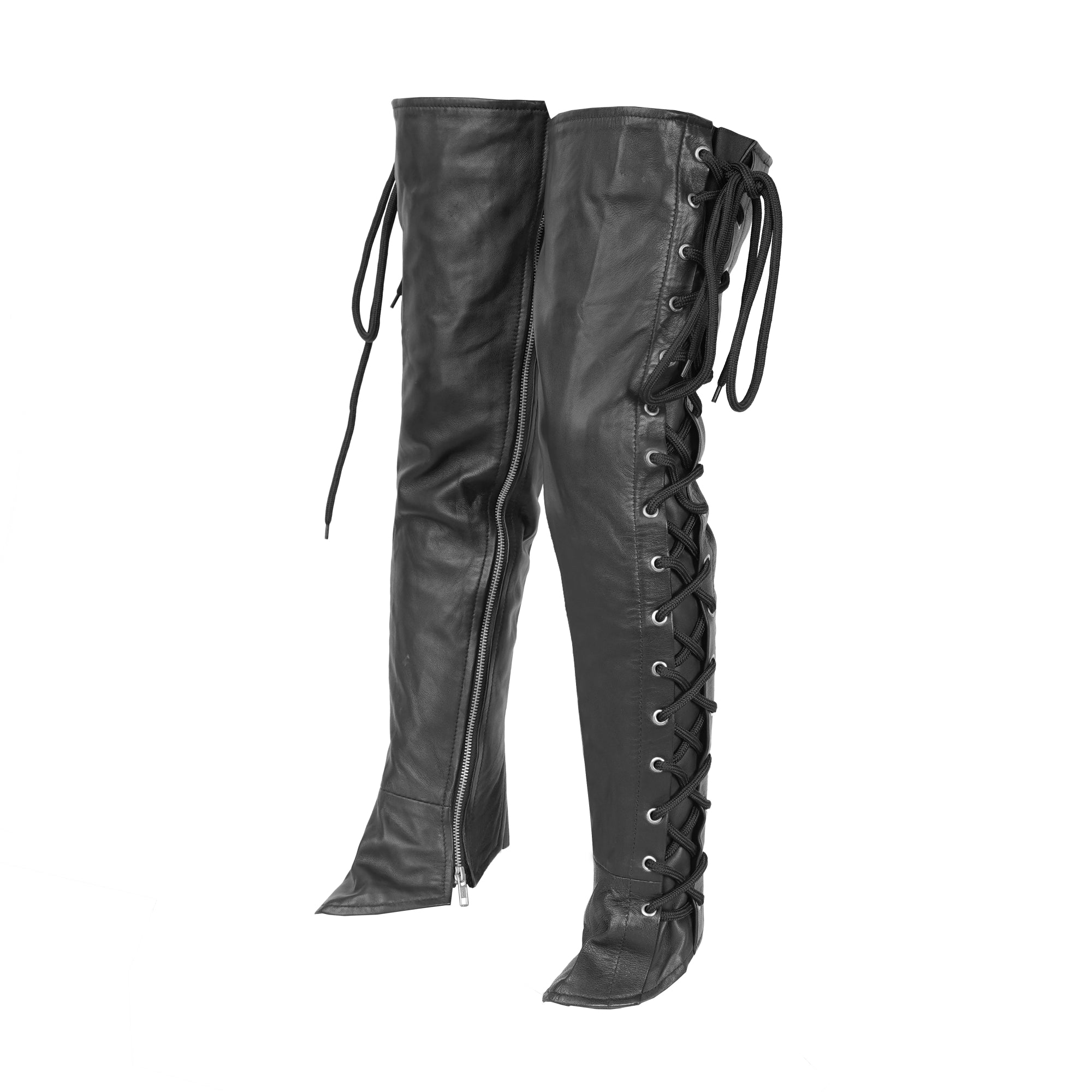 Highway Honey - Women's Motorcycle Leather Leggings